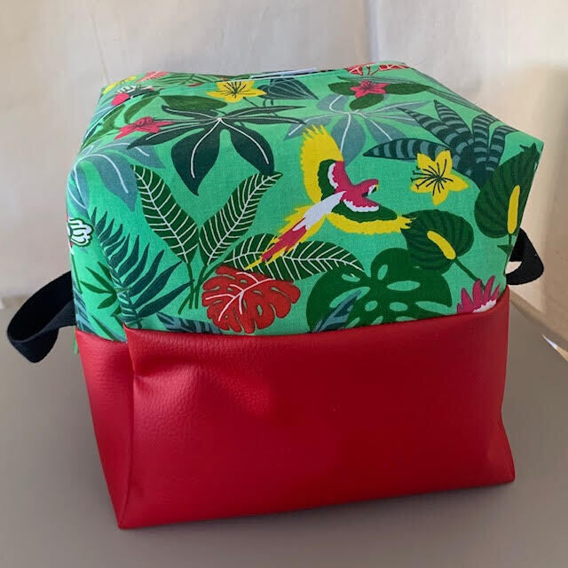 Trousse Cube FUSHIA