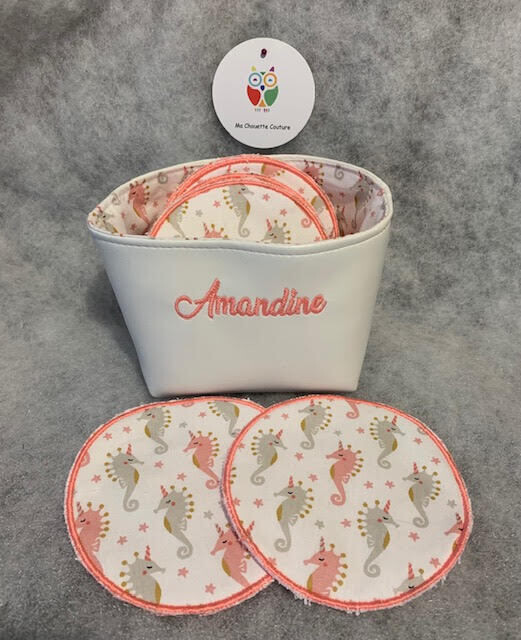 Panière et lingettes Hyppocampe