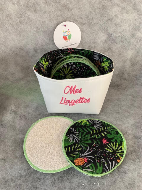 Panière et lingettes Jungle