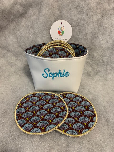 Panière et lingettes Eventail