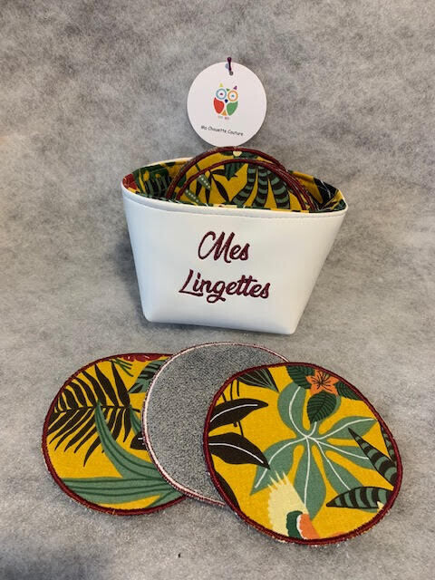 Panière et lingettes Tropic
