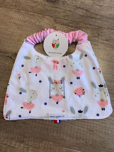 Bavoir élastique Lapinou