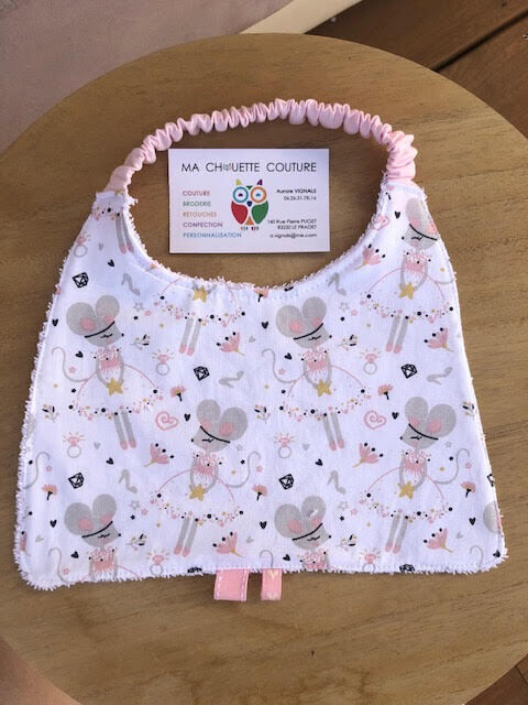 Bavoir élastique Sourizette