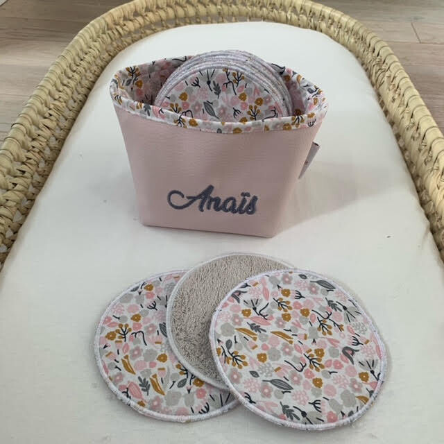 Panière et lingettes Flory pour Lyana