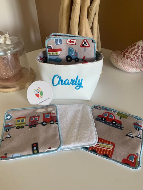 Panière et lingettes Vroom