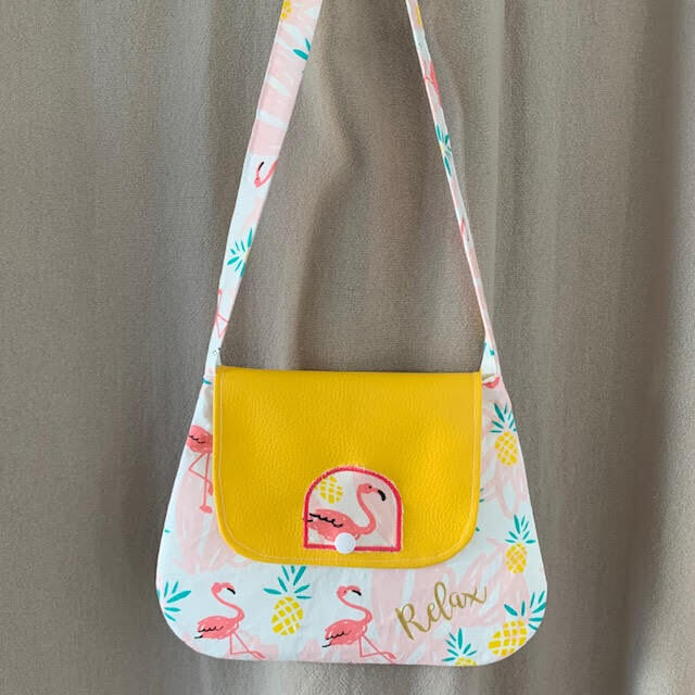 flamand rose jaune