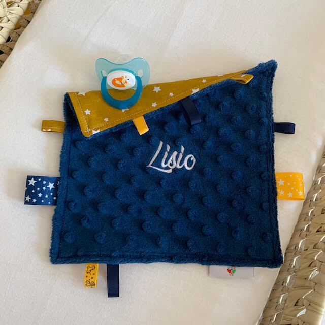 Doudou Rigolo bleu starlemon