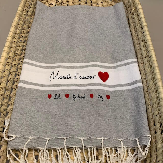 Foutas avec message personnalisé