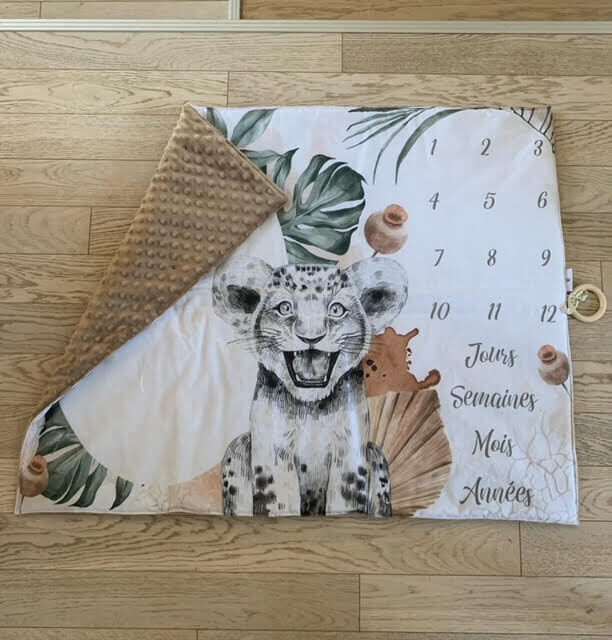 Tapis étape tigre