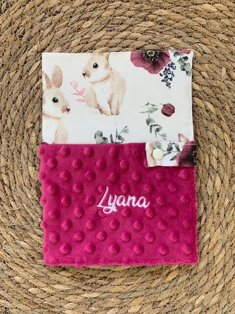 Protège Carnet lapin malwa