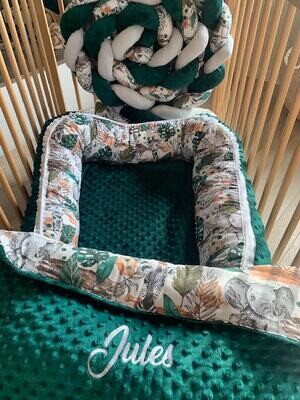 Coffret monstera vert bouteille