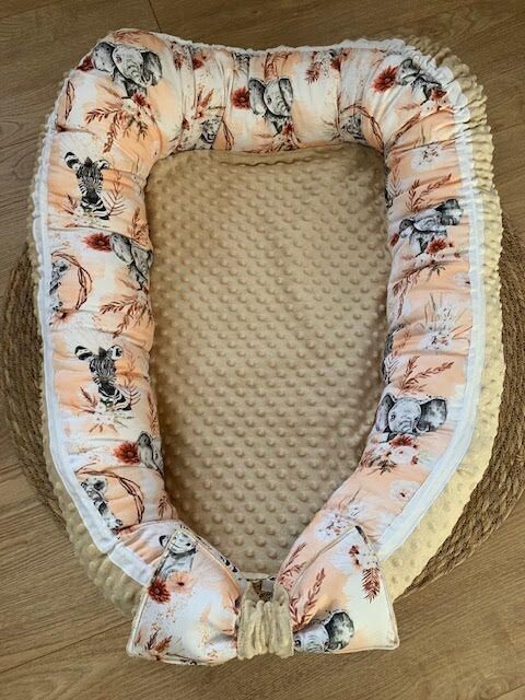 Cocoon  Savane bohoo minky sable