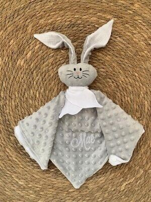 Doudou lapin tendresse