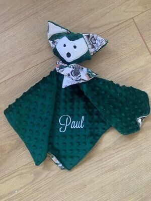 Doudou renard monstera