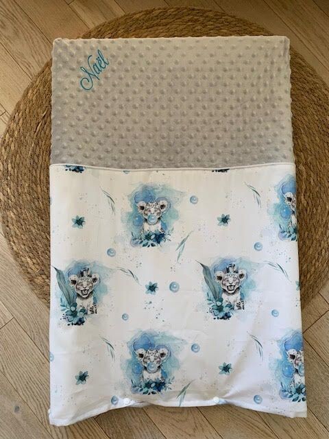 House Matelas à langer Nala minky vieux rose liste de naissance WAGON