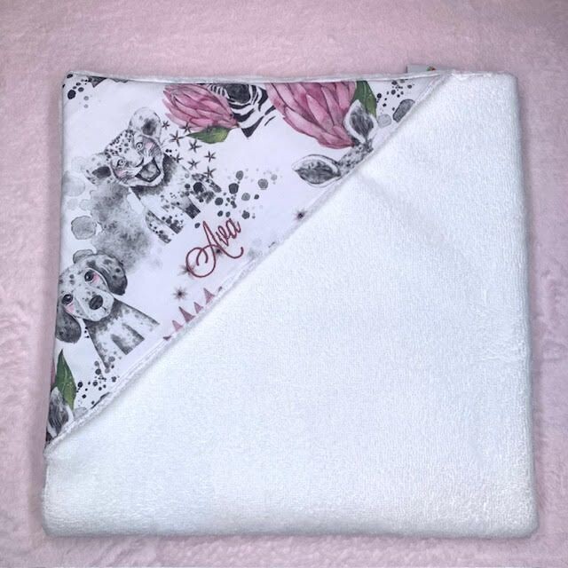 Cape de bain Safari Girly