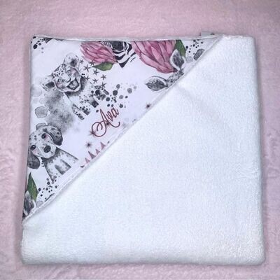 Cape de bain Safari Girly