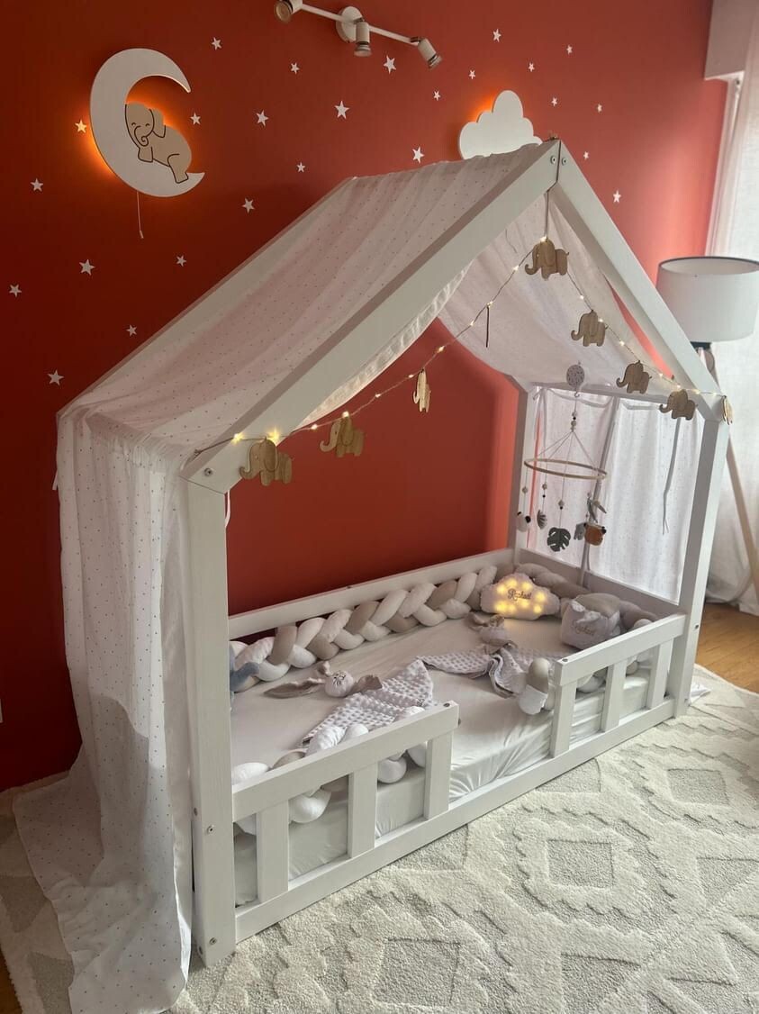 Ciel de lit cabane