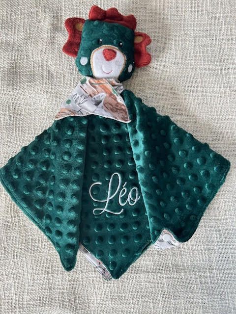 Doudou lion monstera