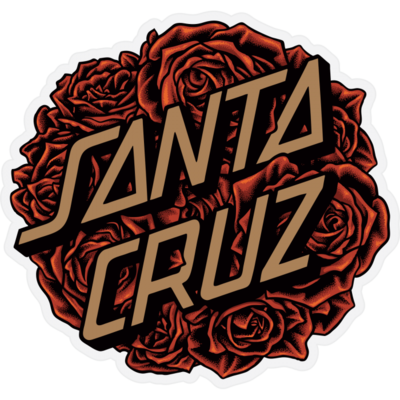 Santa Cruz Bouquet Dot Sticker