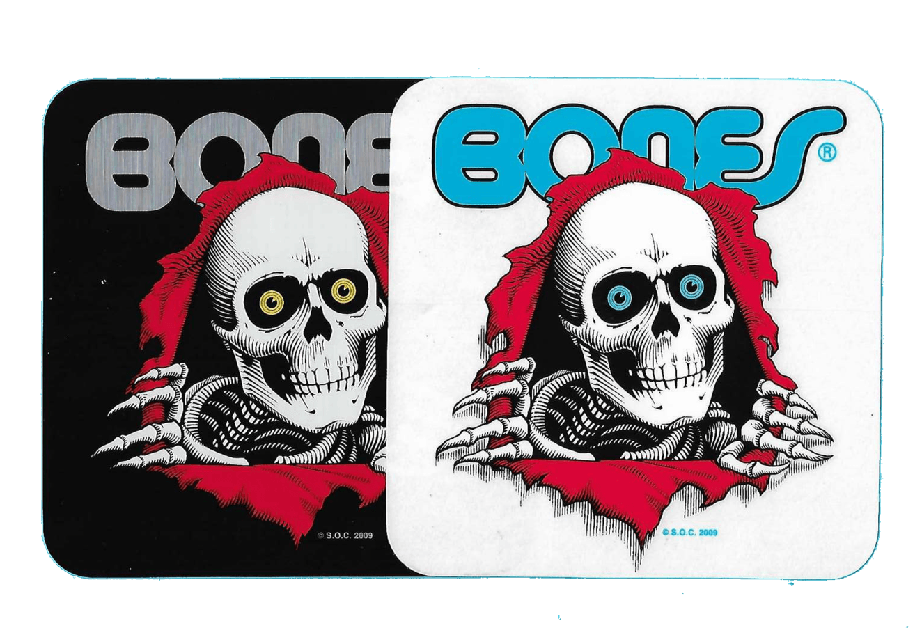 Powell Peralta Bones Ripper Sticker 5"