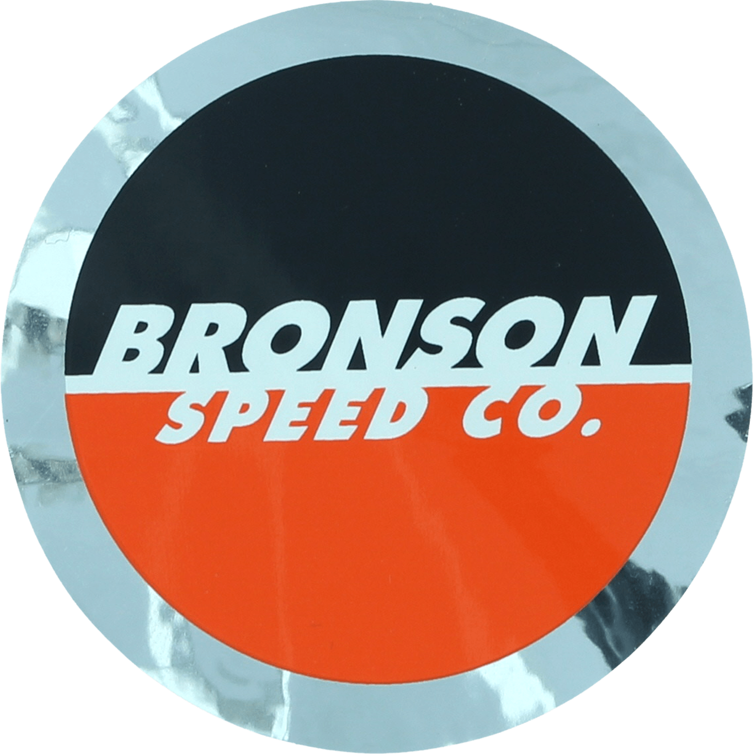 Bronson Spot Logo Foil Sticker 2.5