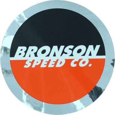 Bronson Spot Logo Foil Sticker 2.5"