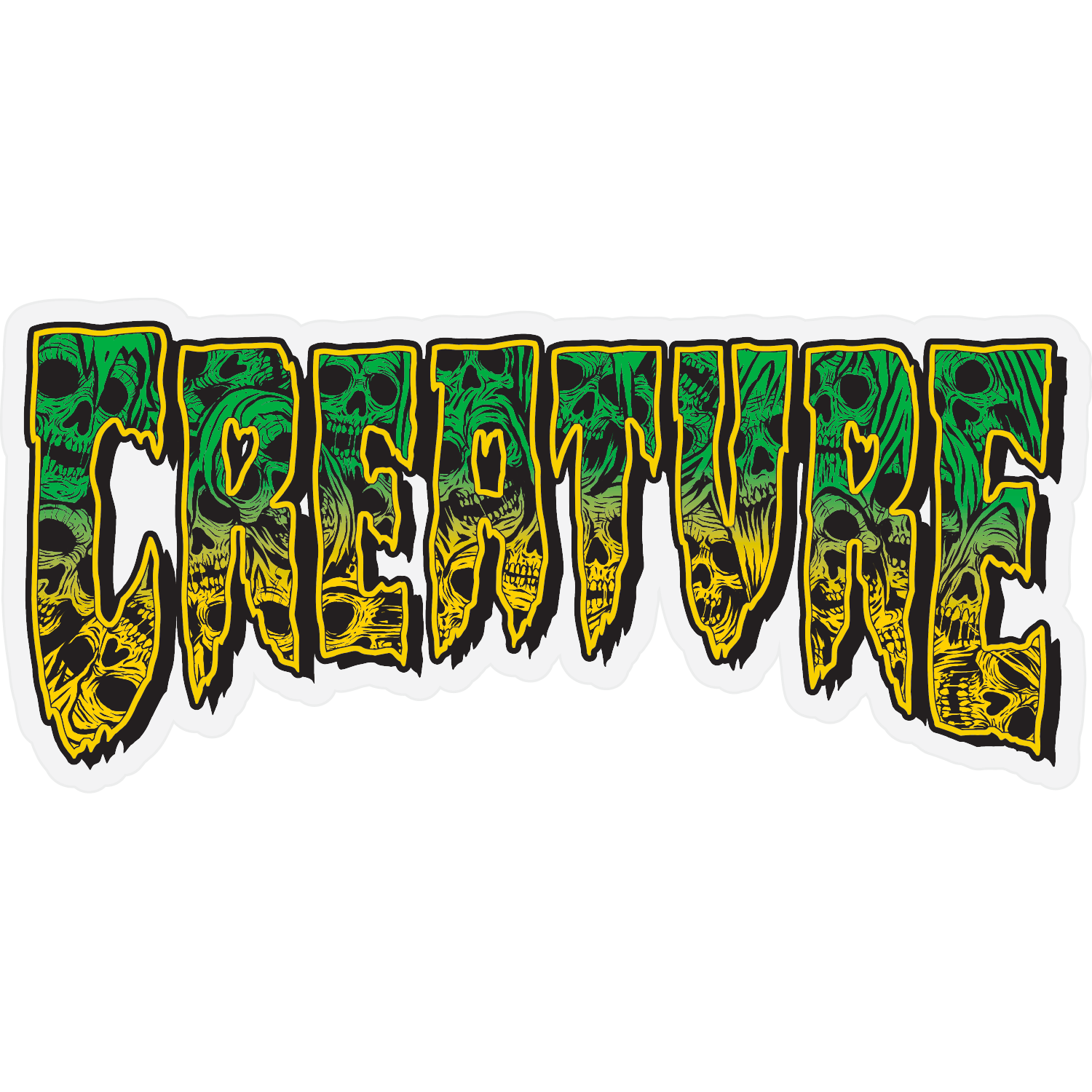 Creature Catacombs Sticker 6.25"