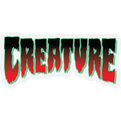 Creature Skateboards Horror Logo Sticker