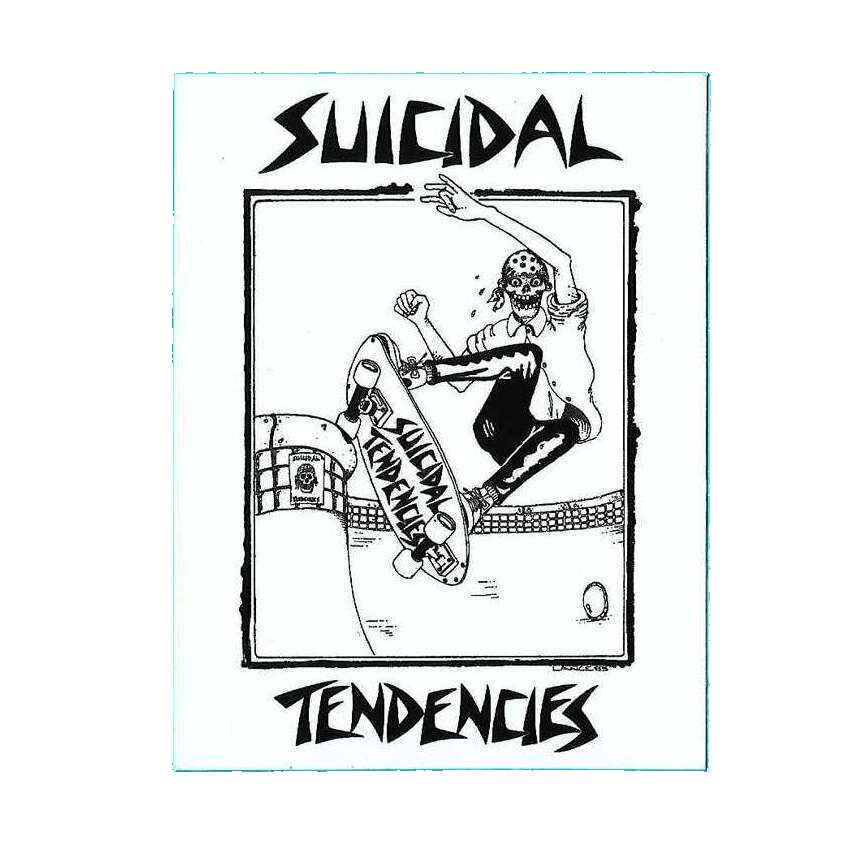 Suicidal Tendencies Suicidal Skater Sticker