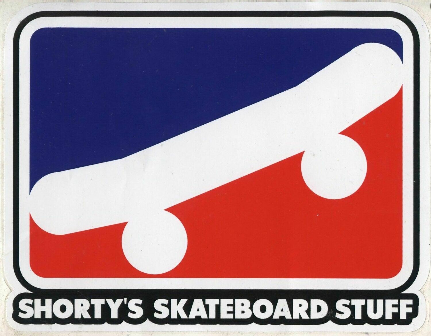 Zeggen Aannemelijk ik heb honger Shorty's Skateboard Stuff Sticker 2.5"