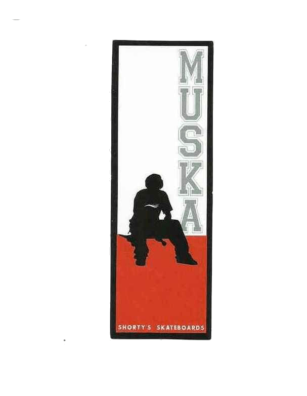 Shorty's Muska Sticker 3.6"