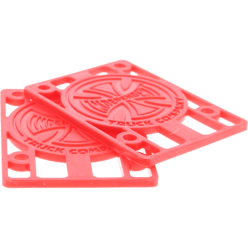 Independent Risers 1/8" Red