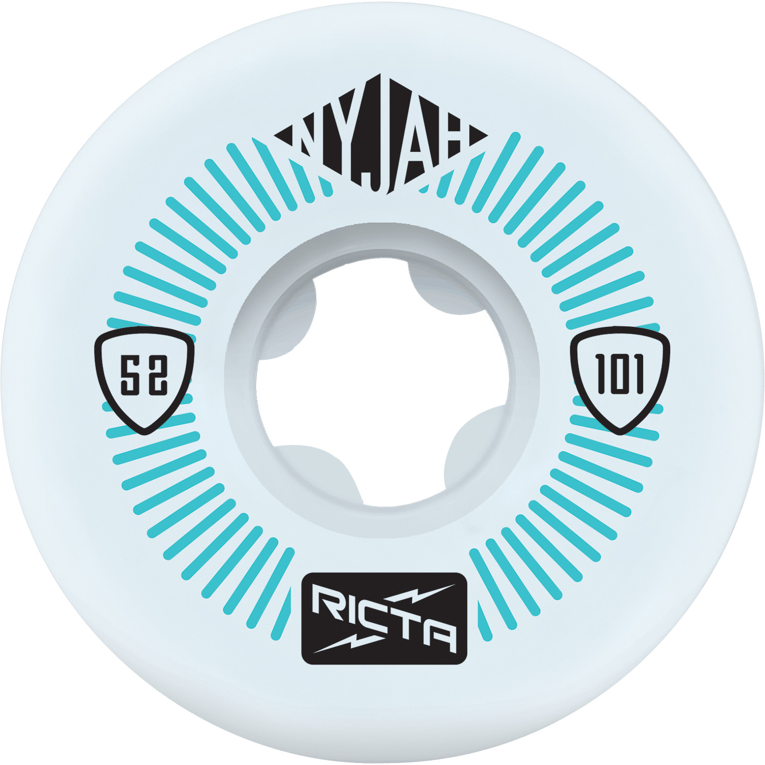 Ricta Nyjah Pro White 101a 52mm