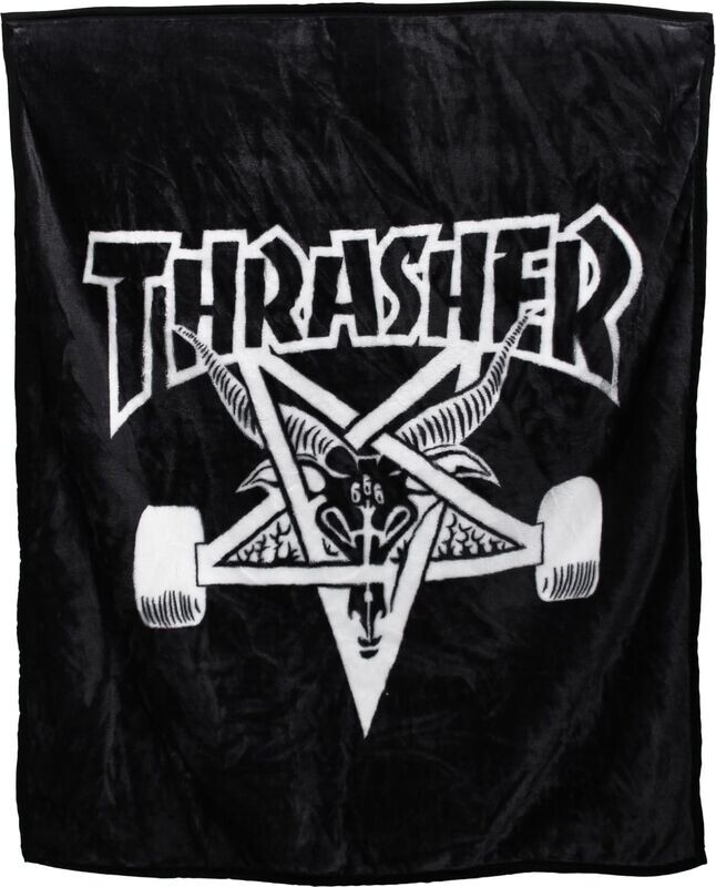 Thrasher Sk8 Goat Blanket 50 Thrasher Sk8 Goat Blanket 50" x 60"