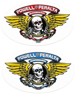 Powell Peralta Winged Ripper Sticker 5"