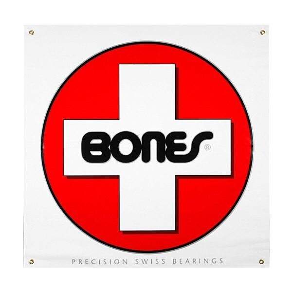 Bones Swiss Banner 36"