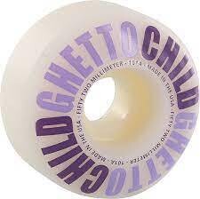 Ghetto Child Logo Wheels 52mm