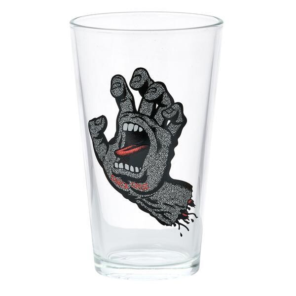 Santa Cruz Filler Hand Pint Glass