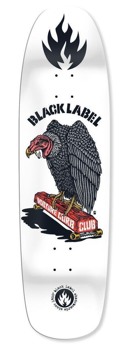 Black Label Vulture Curb Club Deck 8.8"