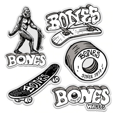 Bones Wheels Heritage Series Sticker