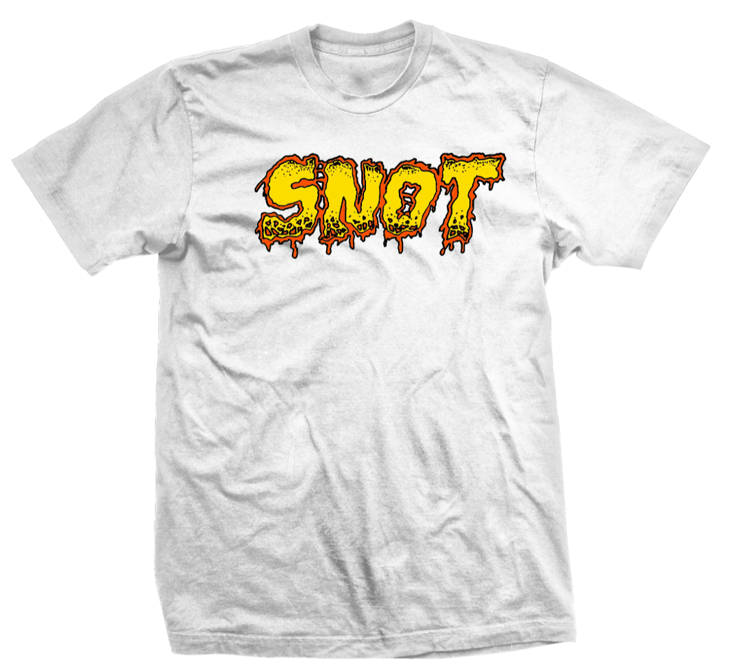 Snot Meltdown T-Shirt - White, Size: M