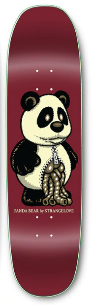 Strangelove Panda Glow in the Dark Deck 8.625 Strangelove Panda Glow in the Dark Deck 8.625"