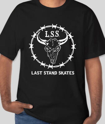Last Stand Skates Shop Shirt - Black