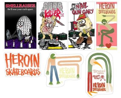 Heroin Spring '23 Stickers