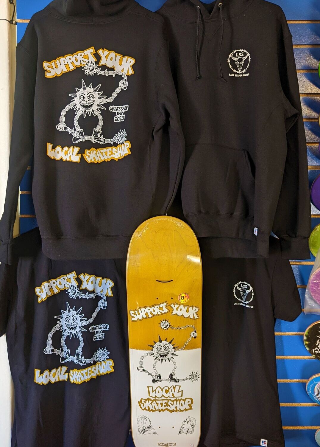 Last Stand Skate Shop Day 2023 Hoodie, Size: M