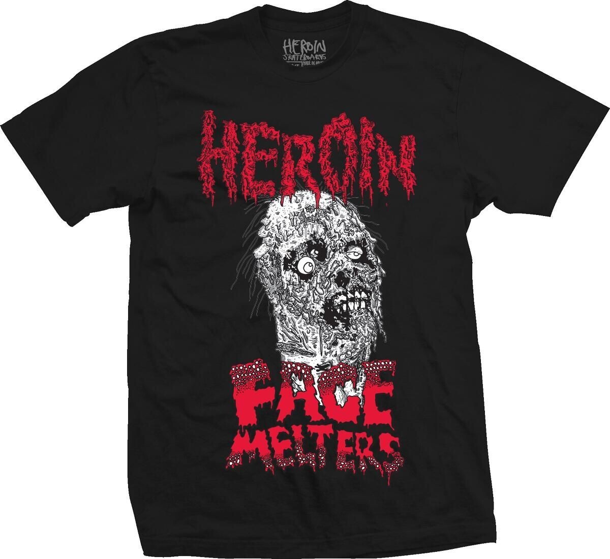 Heroin Face Melters T-Shirt, Size: XL