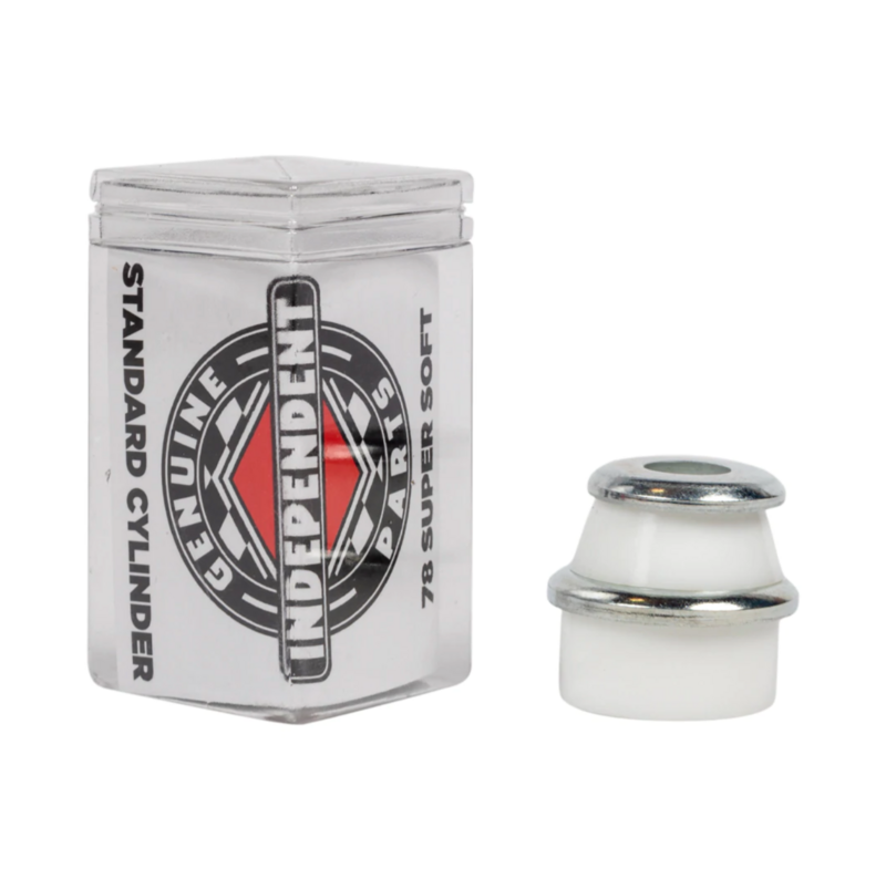 Independent Standard Cylinder Cushions White Skateboard Bushings  78a