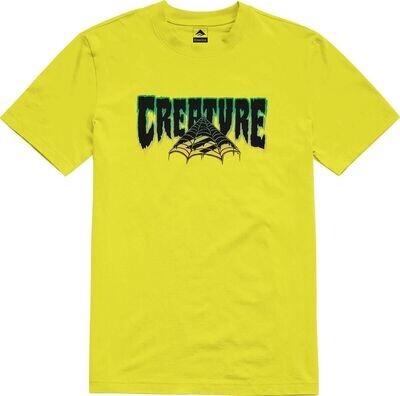 Emerica X Creature Yellow Triangle T-Shirt