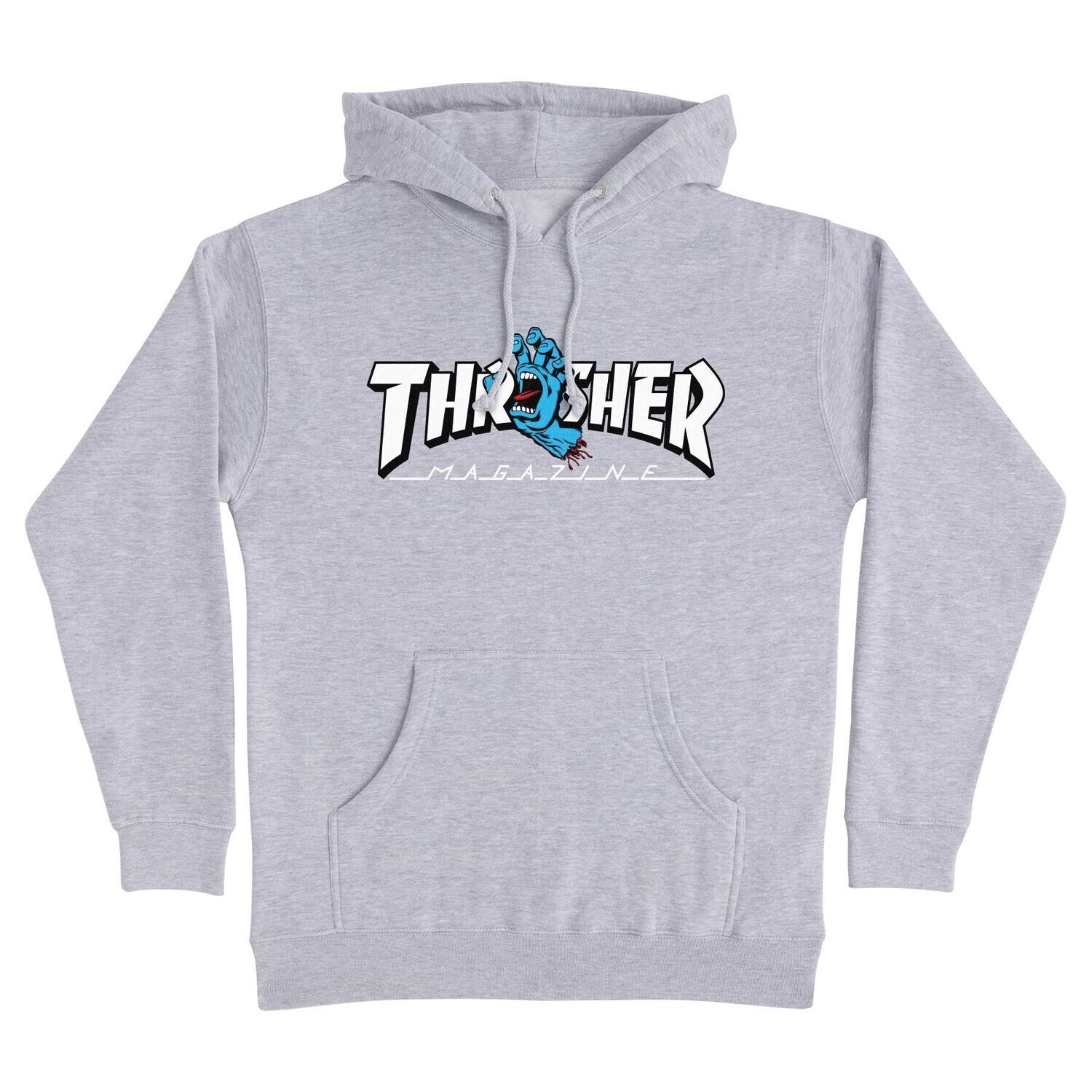 Thrasher Screaming Logo Hooded Sweatshirt, Size: L